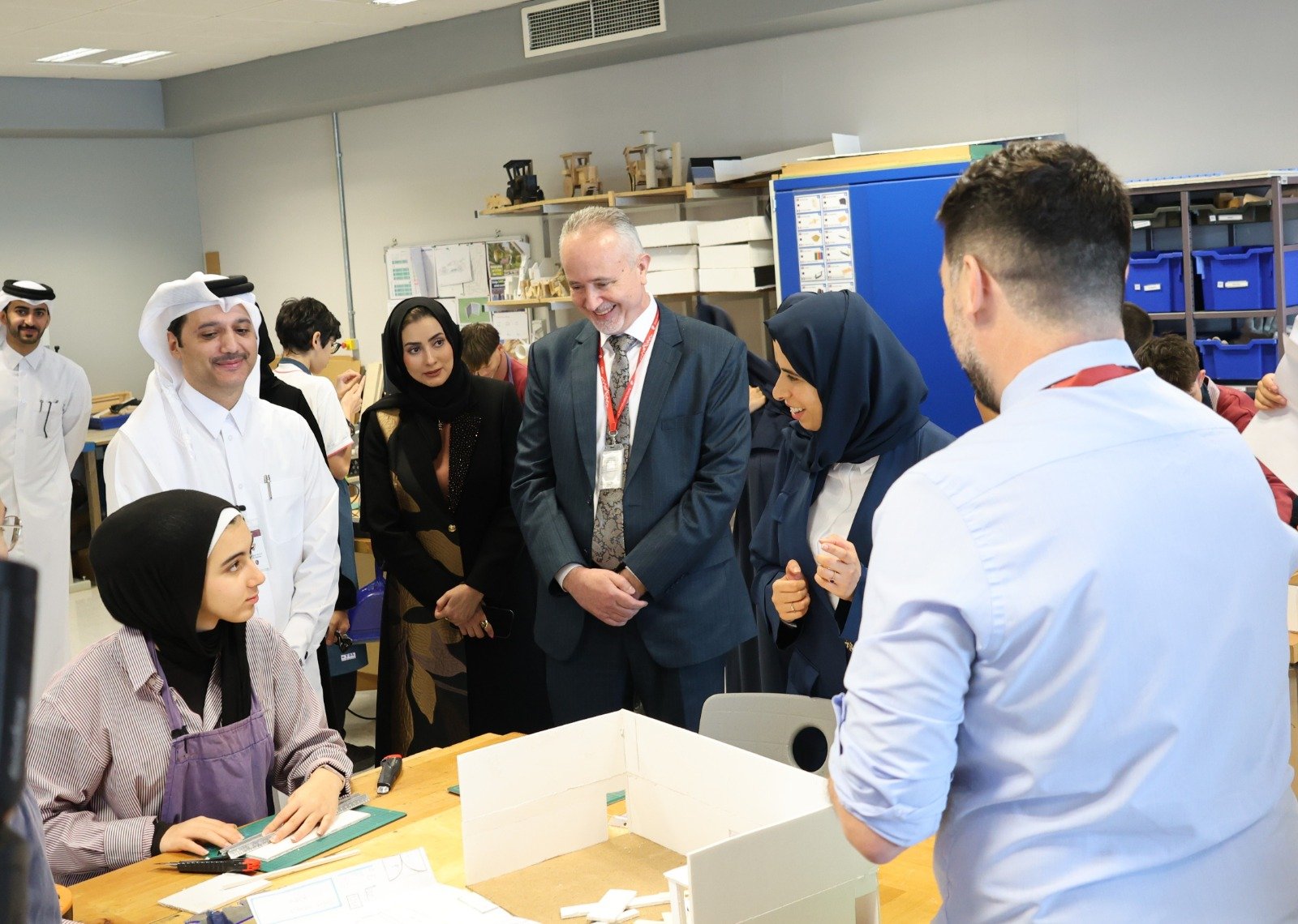 MOE Visit to Swiss International School, Qatar